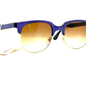 Rare 80s Calvin Klein Sunglasses | New Old Stock | 90s Calvin Klein Sunglasses | Purple Clubmaster Glasses Frames | Oversized Sunglasses