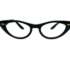 RARE Vintage 1960's Safilo Fedra Italy Eyeglasses, Cat Eye