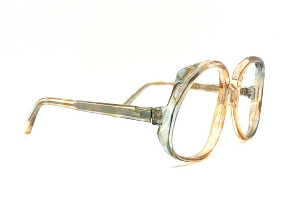 Oversized Vintage 70s Round Eyeglasses | New Old … - image 4