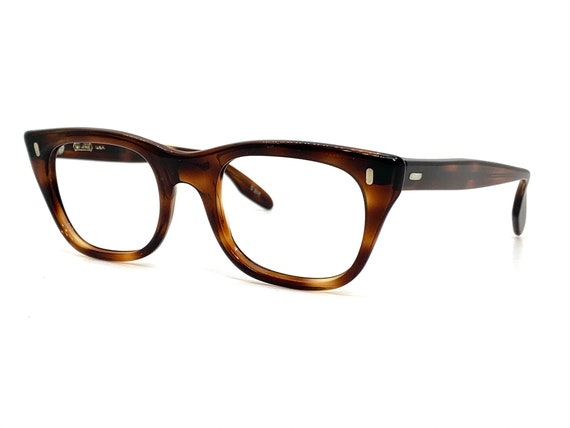 Unused 60s Tortoise Eyeglass Frames | New Old Sto… - image 3