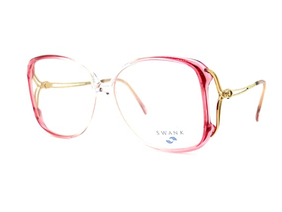 80s Drop Arm Eyeglass Frames | New Old Stock | Ov… - image 3