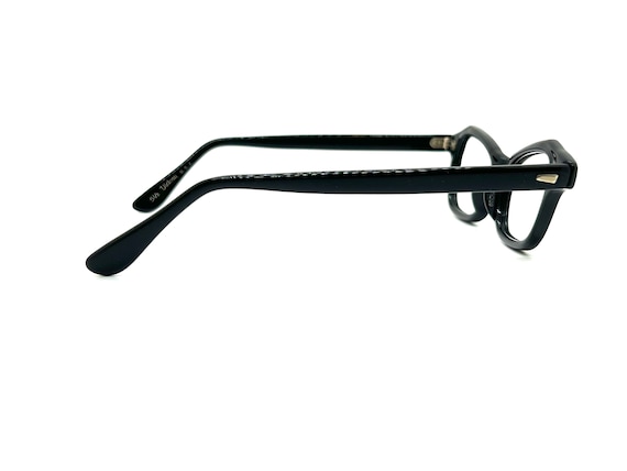 Unworn 50s Black Cat Eye Glasses | New Old Stock … - image 7