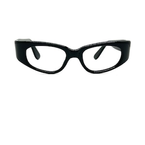 50s Cat Eye Glasses | New Old Stock | 60s Black Cat Eye Glasses | 60s Cat Eye Frames | French Cateye Eyeglasses | Vintage Eyeglass Frames