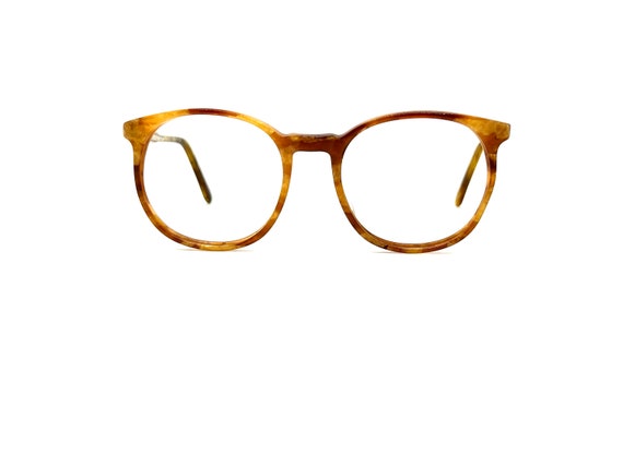 80s Round Eyeglasses | New Old Stock | Tortoise E… - image 1