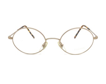 Unworn 80s Eyeglasses | Oval Eyeglasses | Vintage Glasses | Metal Eyeglass Frames | New Old Stock | Vintage Eyeglass Frames | Made in Italy