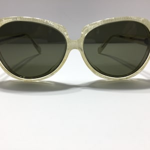60s Large Round Sunglasses | New Old Stock | Oversize Round Sunglasses | NOS Sunglasses | Large Bug Eye Glasses French Designer Eyeglass Fra