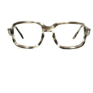 80s Horn Rim Glasses | New Old Stock | Thick Eyeglasses | Horn Rimmed Glasses Frames | Smoky Gray Sunglasses | 70s American Optical Frames
