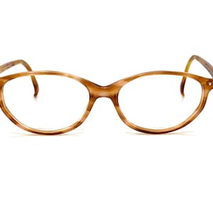 Vintage 80s Alain Mikli Eyeglasses | New Old Stock | Mikli Oval Tortoise Eyeglass Frames | Alain Mikli 6056 Light Tortoise Sunglasses