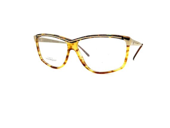 90s Rectangular Eyeglasses | Large Tortoise Sungl… - image 4