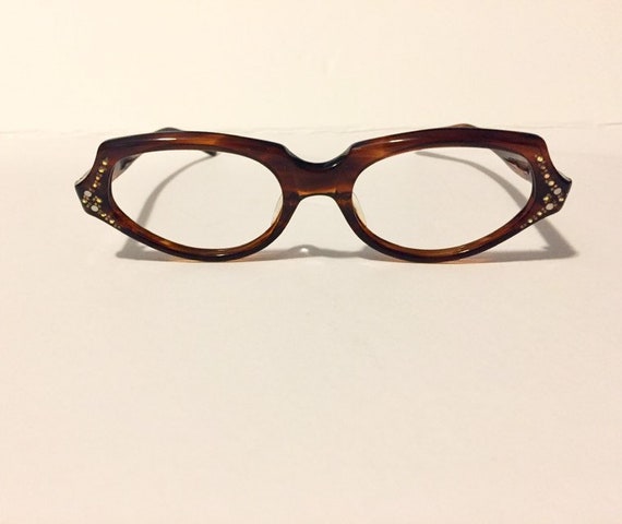 Unworn 60s Cat Eye Eyeglass Frames | Retro Cateye… - image 2