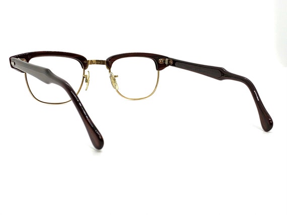 Unworn 50s Brownwood Eyeglass Frames | New Old St… - image 6