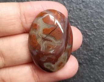 Red quartz cab  Etsy