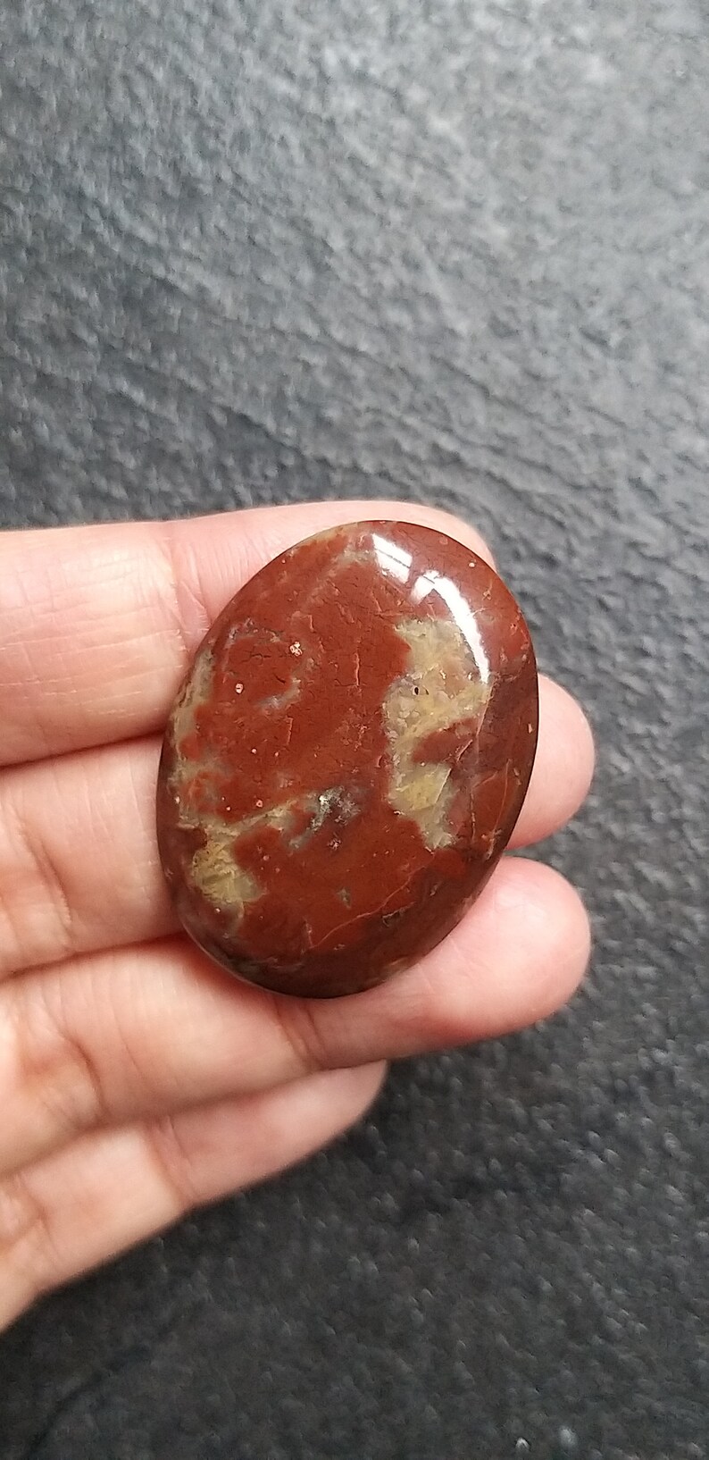 Red Jasper Oval Cabochon