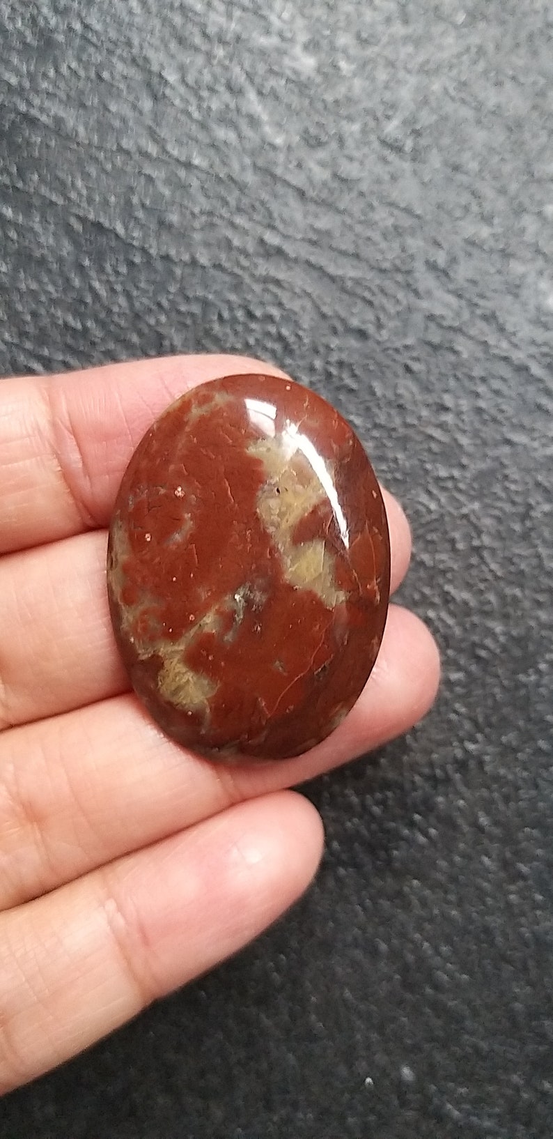 Red Jasper Oval Cabochon