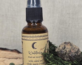 Ritual und Auraspray Waldliebe - Chakra - handgemacht - Raumduft