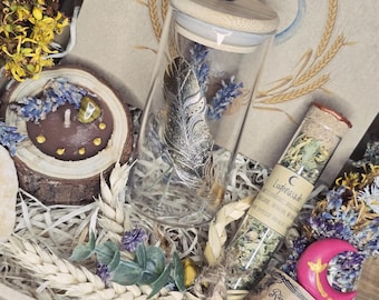 Conjunto ritual Lughnasadh - Rueda celta del año - Incienso - Incienso espiritual
