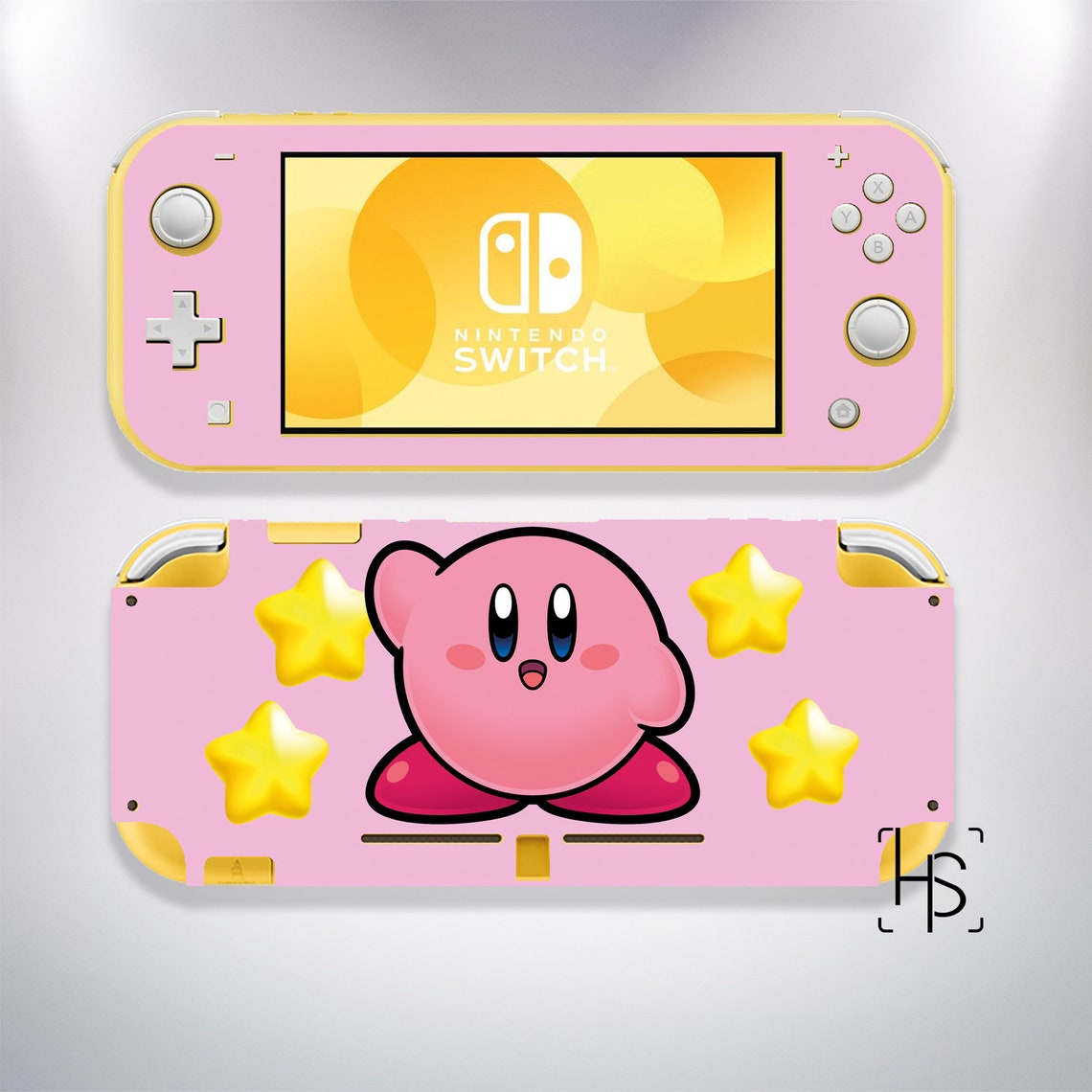 Nintendo Switch LITE Kirby Vinyl Skin Decal Sticker Etsy België