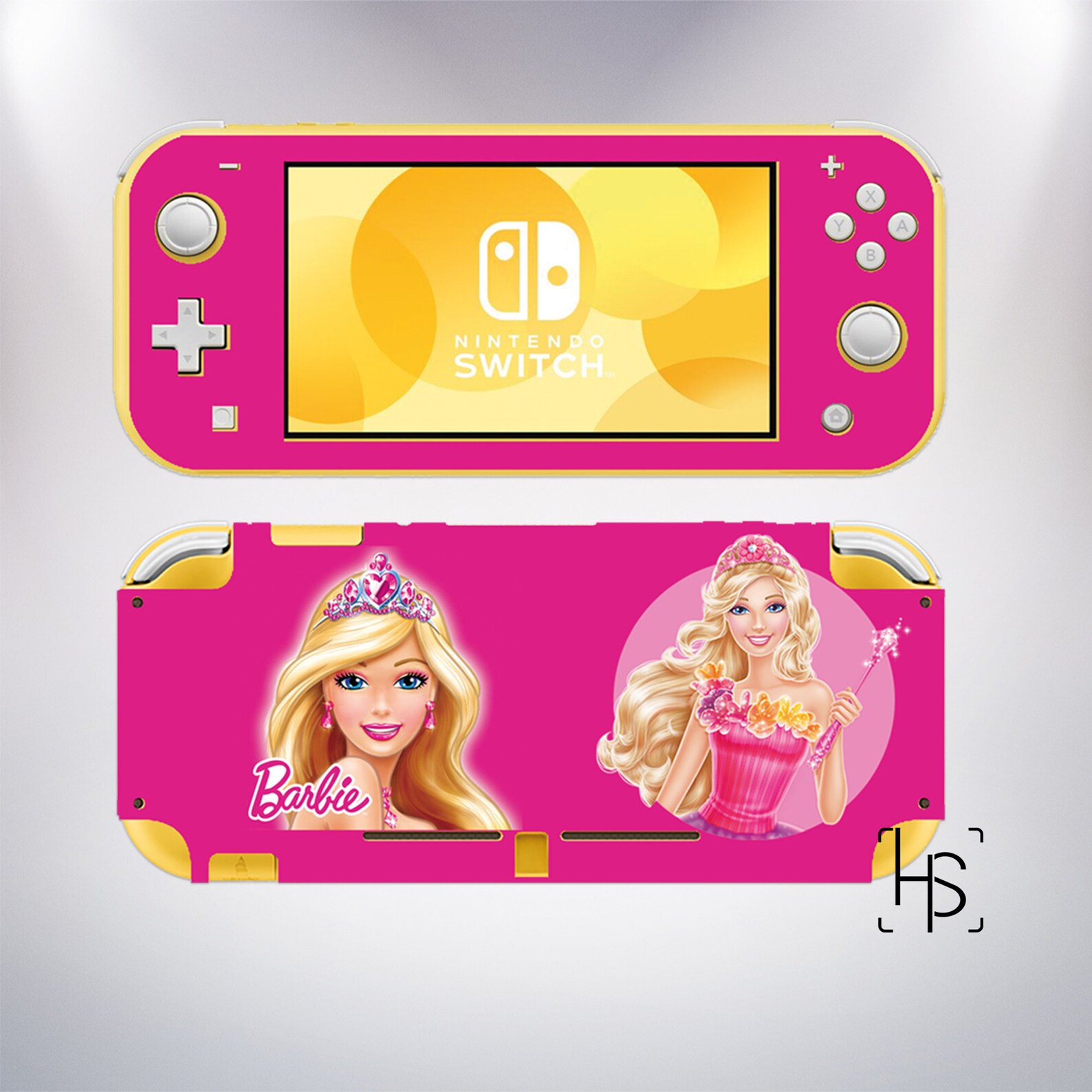 Nintendo Switch LITE Princess Barbie Vinyl Skin Decal Sticker | Etsy