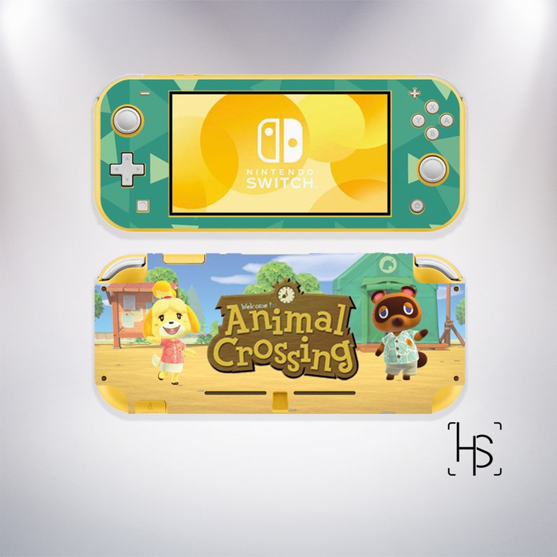 Animal Crossing Nintendo Switch Lite Vinyl Decal Sticker Etsy