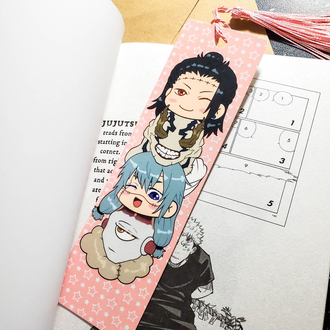 Adorable Glossy Anime Bookmark Chibi Character Print With - Etsy