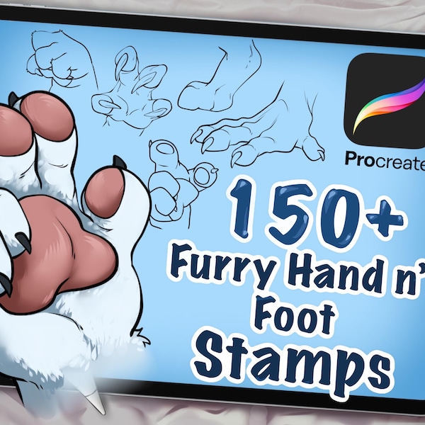 Furry Feet and Paws - Etsy