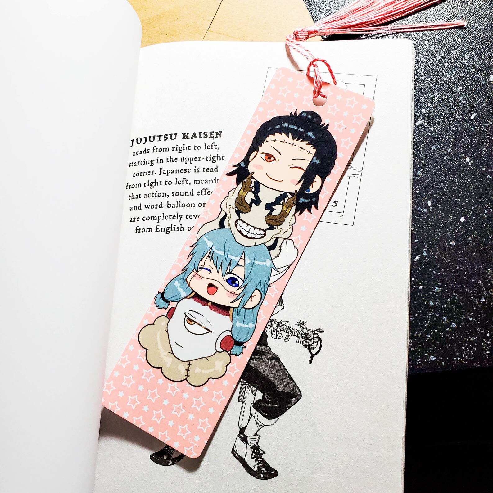 Adorable Glossy Anime Bookmark Chibi Character Print With - Etsy