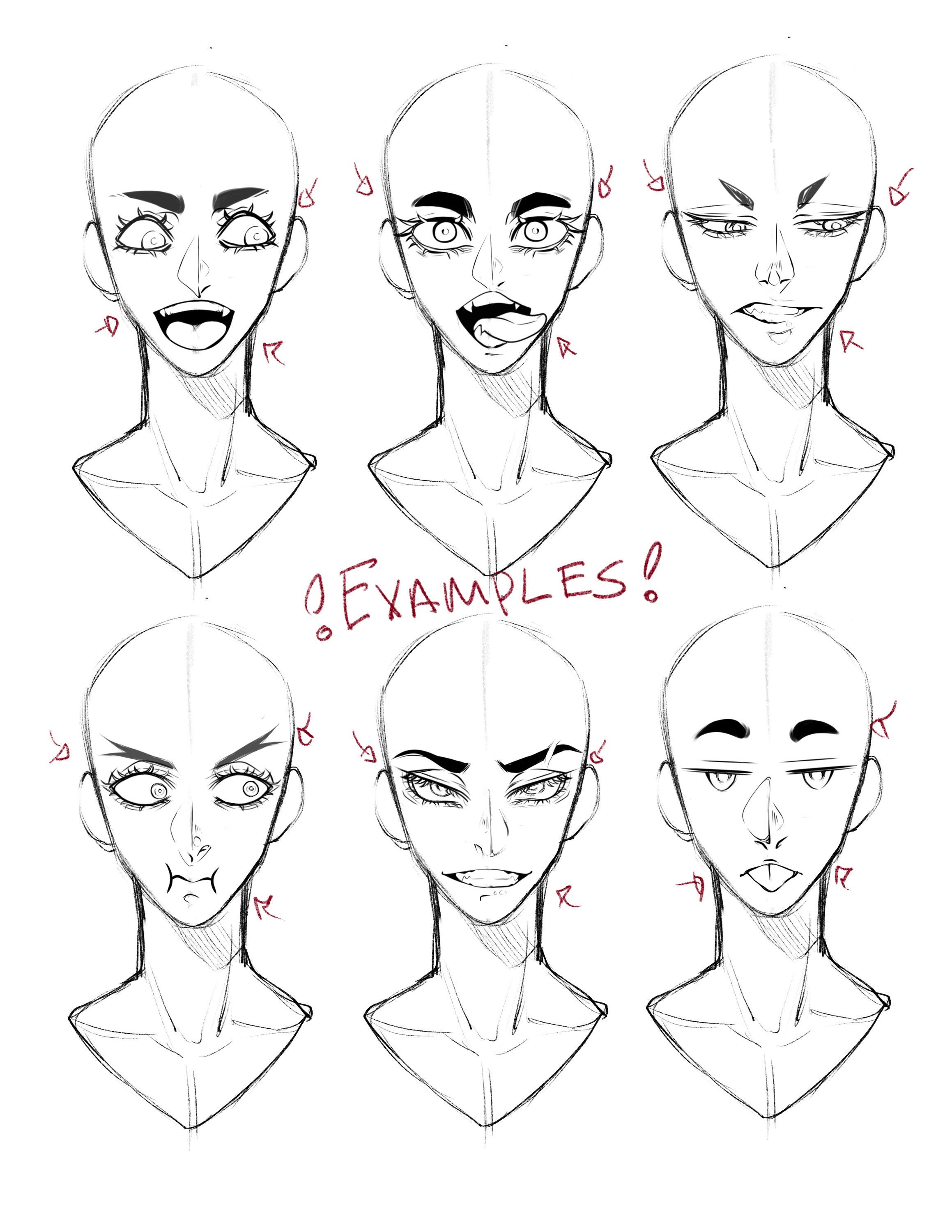 How to Draw an Anime Girl's Head and Face - AnimeOutline