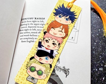 anime bookmark etsy