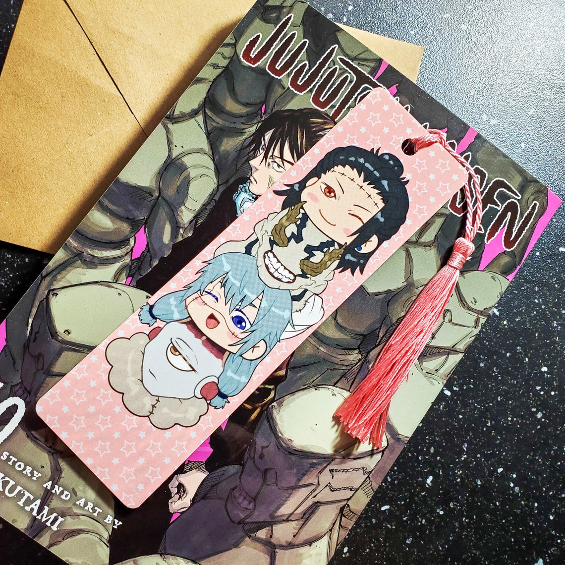 Adorable Glossy Anime Bookmark Chibi Character Print With - Etsy