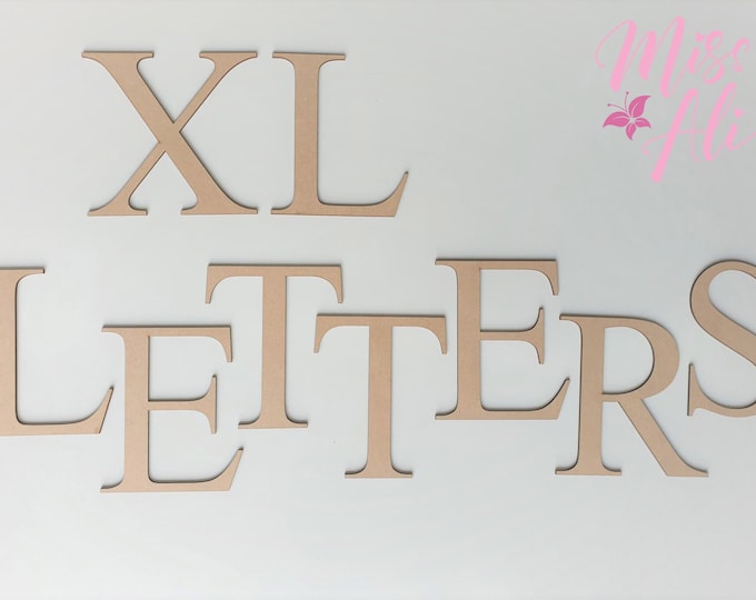 CUSTOM Letter Banner Personalised Letter Banner. Custom Word, Phrase or