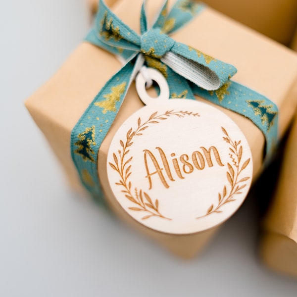 Christmas Gift Tags | Personalised Gift Tags | Wooden Tags