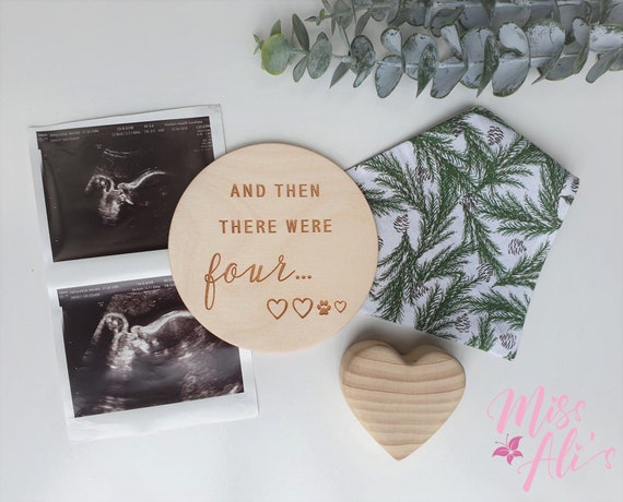 Et Puis Il Y Avait Quatre On Va Avoir Un Bebe Annonce De Etsy