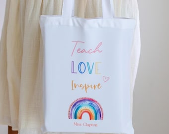 Bolsa de mano personalizada para profesores