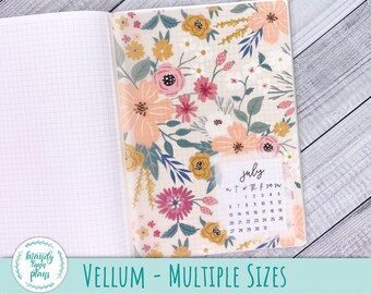 Eclectic Blooms Vellum || 367