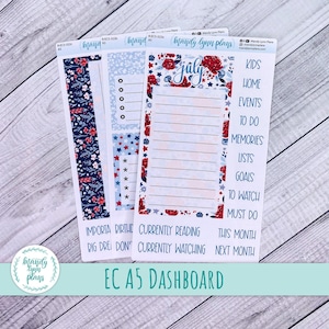 Juli EC A5 Dashboard Kit || Liberty Floral || R-EC5-322