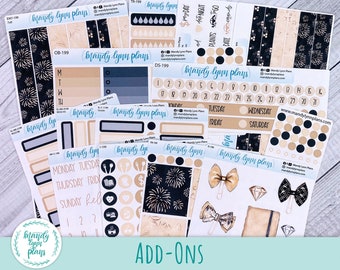 Planner Stickers Add-Ons: Washi, Clipart, Icons, Trackers