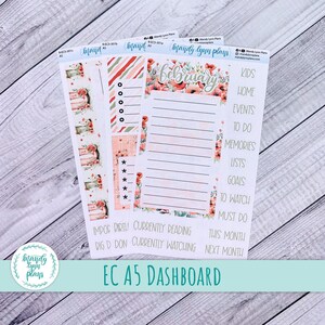 Februar EC A5 Dashboard Kit || Rote Mohnblumen || R-EC5-301