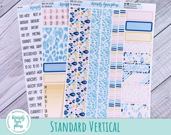 Standard Vertical Weekly Kit || Leopard Print || WK-SV-252