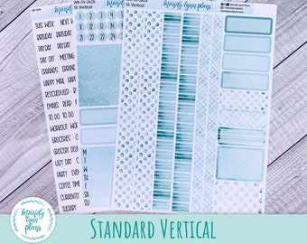 Standard Vertical Weekly Kit || Terrific Teal || WK-SV-262