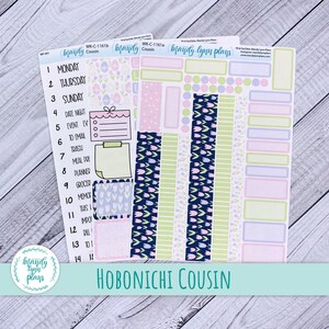 Hobonichi Cousin A5 Weekly Planner Sticker Kit || Easter Tulips || Removable White Matte Stickers || WK-C-1161