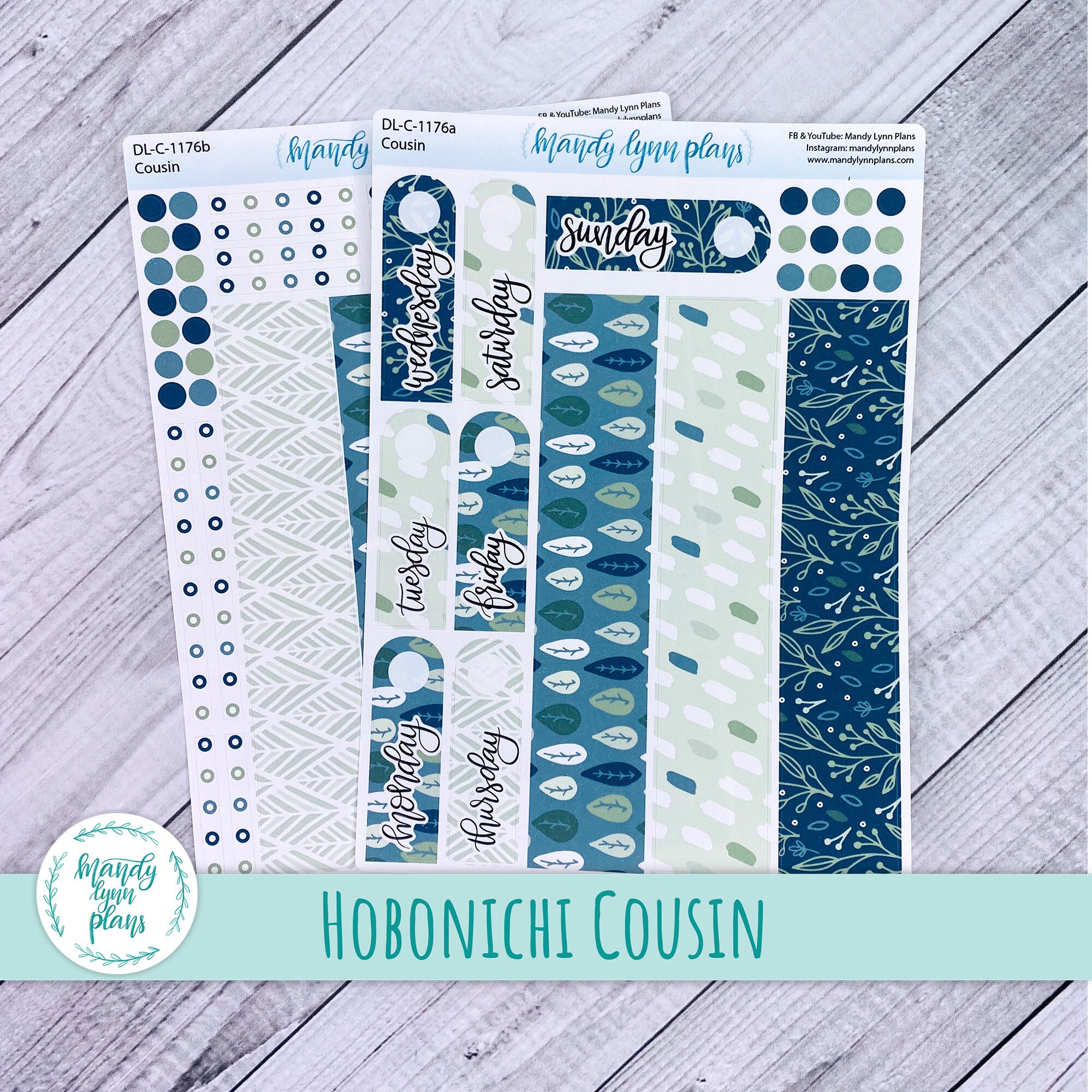 2024 HOBONICHI COUSIN Yearly Index & Date Strips