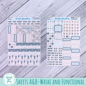 Hobonichi A6 Original Techo and Day-free August 2023 Monthly Kit Green ...