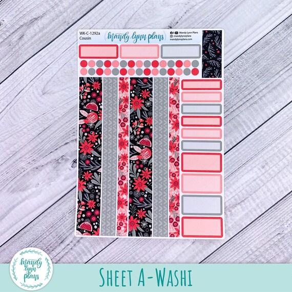 Hobonichi Cousin Weekly Kit || Winter Flora || WK-C-1292 - Etsy