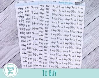 Kaufen Bullet Journal Sticker: Hobonichi Sticker (126)