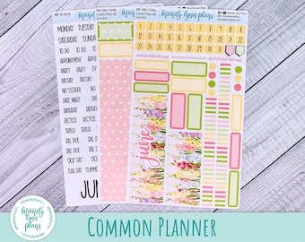 June 2024 Common Planner Monthly Kit || Gladiolus || 268