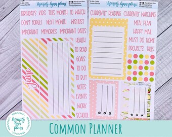 June Common Planner Dashboard || Gladiolus || 268