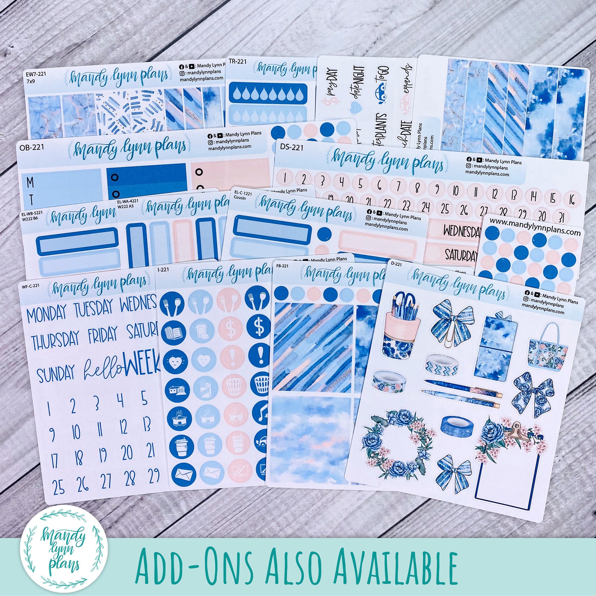 Hobonichi Cousin Sticker Kits – anajolene