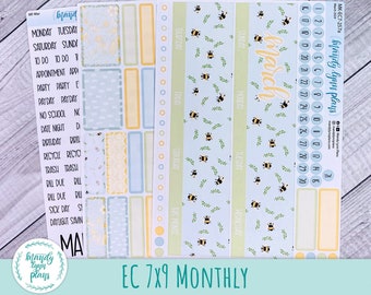 EC 7x9 March Monthly Kit || Buzzing Garden || MK-EC7-257