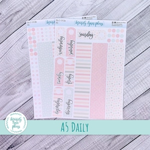 A5 tägliches Kit || Farben des Frühlings || DL-C-1312