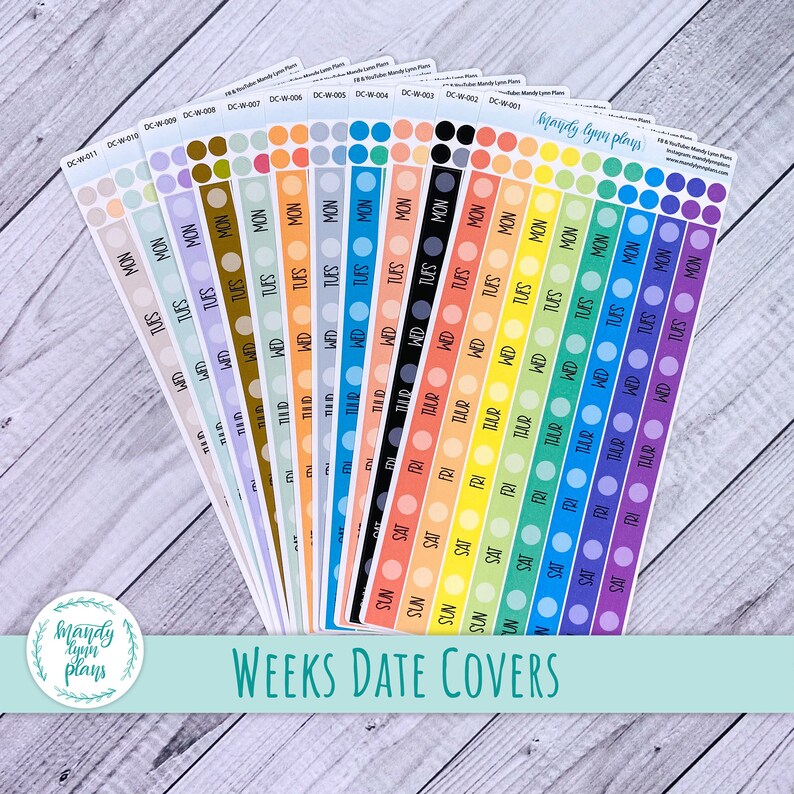 Hobonichi Weeks Date Covers Various Colors Removable - Etsy